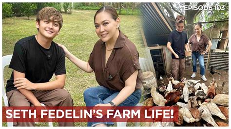 karen davila latest vlog|Seth Fedelin Farm Tour .